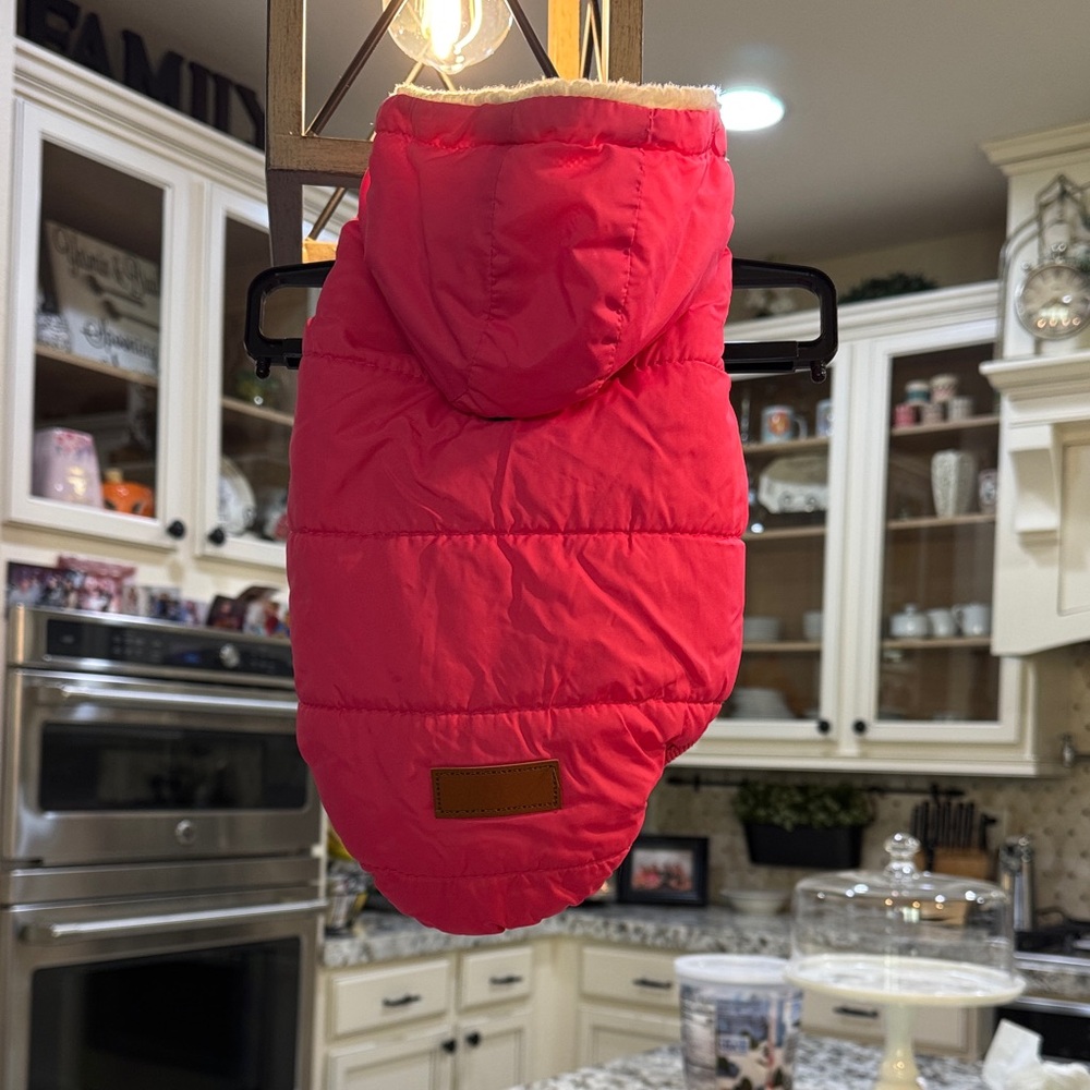 Dog Pink Hooded Jacket